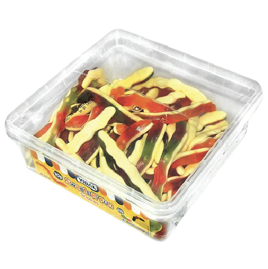Vidal Jelly Snakes Tub 720g