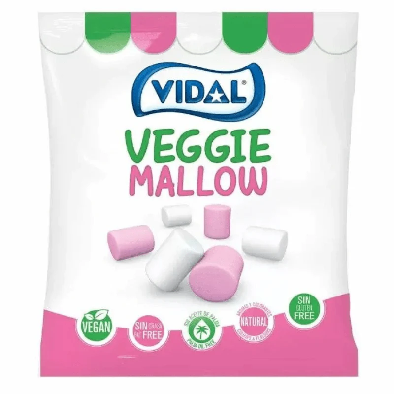 Vidal Veggie Mallows Bag 1kg