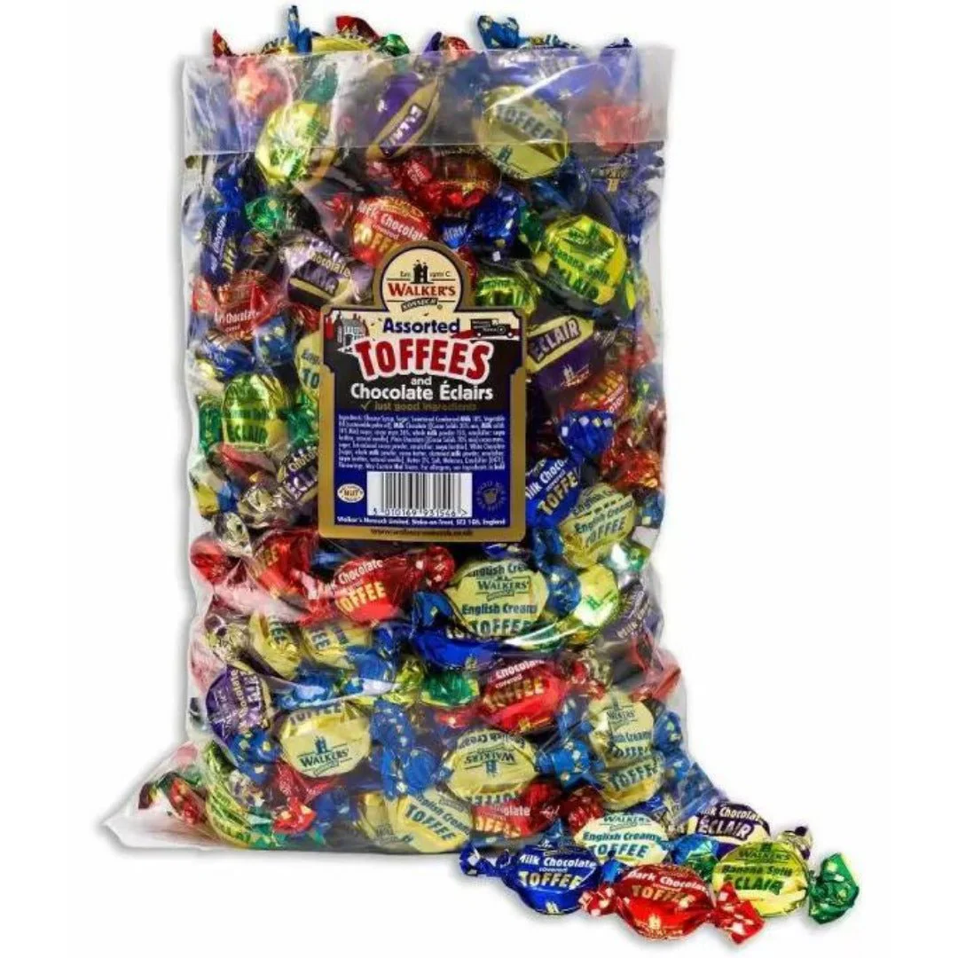 Walkers NonSuch Assorted Toffees & Eclairs Bag 2.5kg