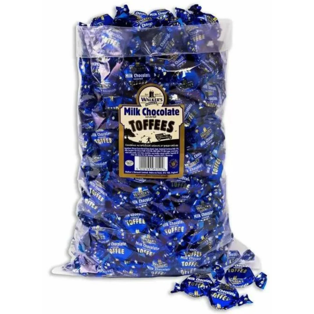 Walkers NonSuch Milk Chocolate Covered Toffee Bag 2.5kg