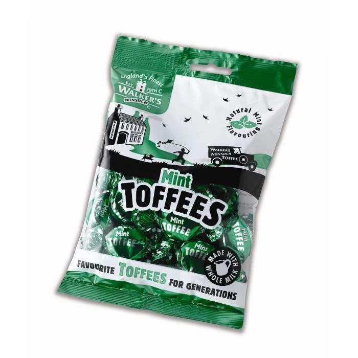 Walkers NonSuch Mint Toffee Peg Bag 150g