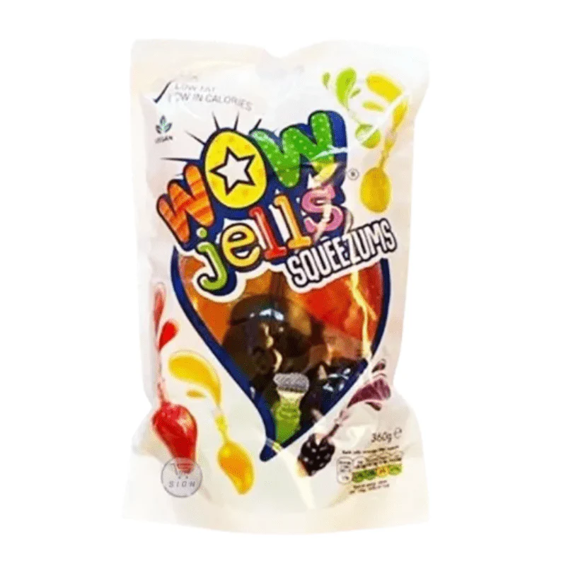 Wow Jells Squeezums Bag 360g